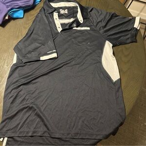 Under Armour Men's Polo Shirt in Black and White